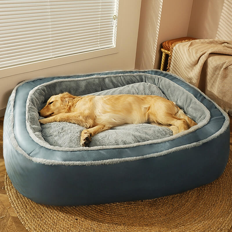 Large Warm Orthopedic Dog Bed for Deep Sleep - Cozy Blanket-Orizon Depot