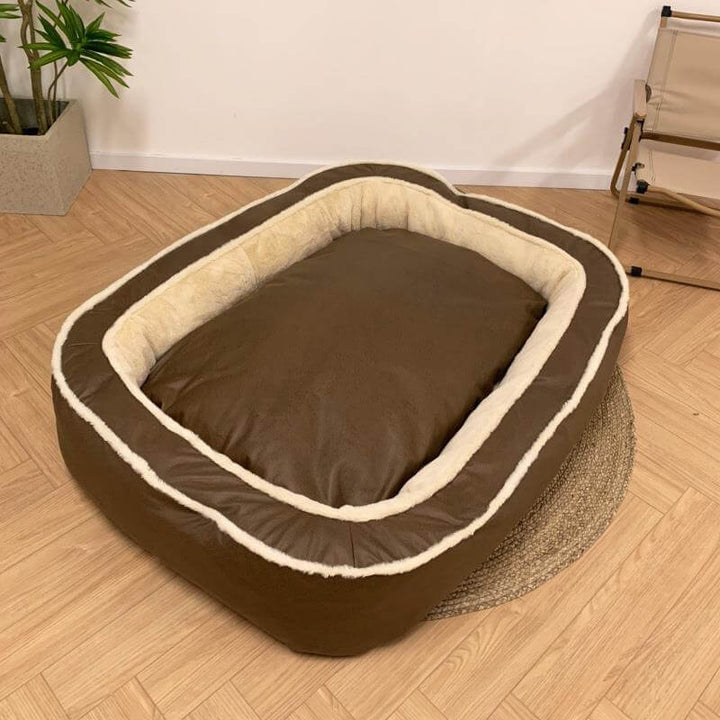 Large Warm Orthopedic Dog Bed for Deep Sleep - Cozy Blanket-Orizon Depot