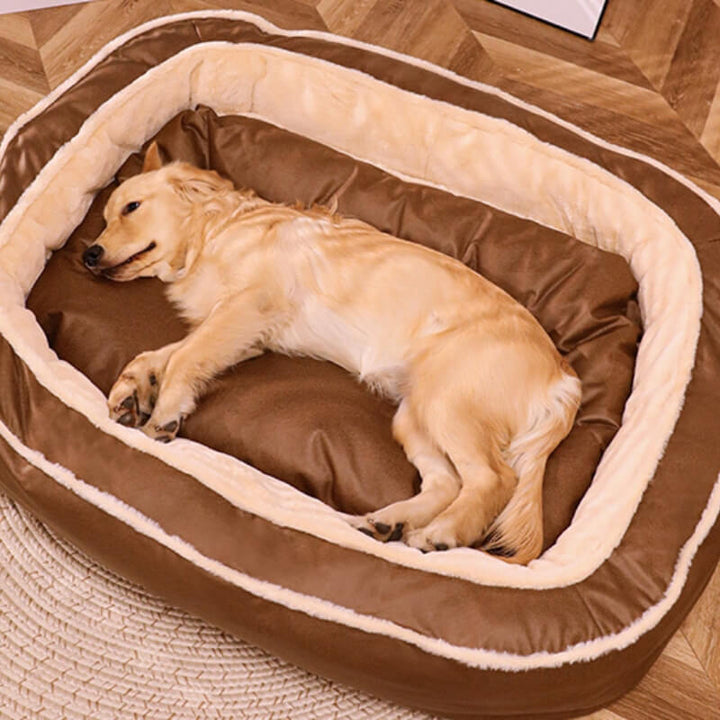 Large Warm Orthopedic Dog Bed for Deep Sleep - Cozy Blanket-Orizon Depot