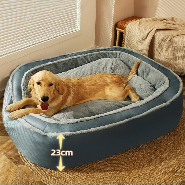 Large Warm Orthopedic Dog Bed for Deep Sleep - Cozy Blanket-Orizon Depot