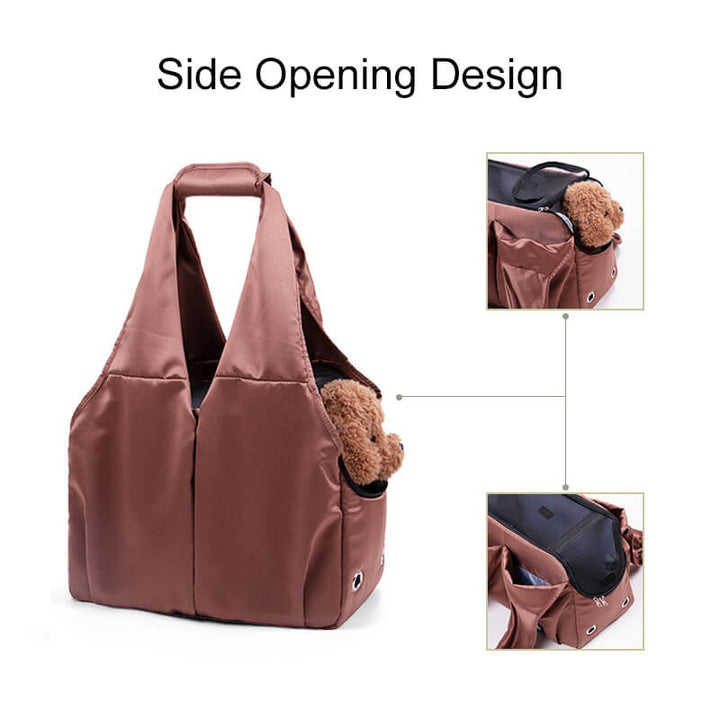Portable Shoulder Pet Carrier for Travel and Outdoor Adventures-Orizon Depot