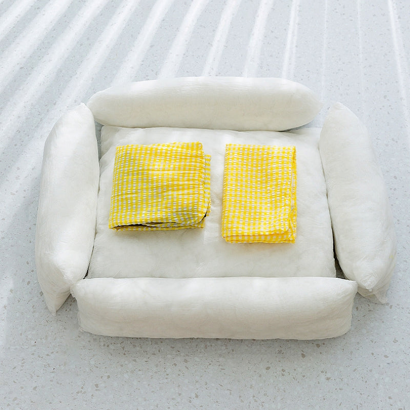 Washable Rectangular Dog Bed | Breathable Pet Bed for Comfort-Orizon Depot
