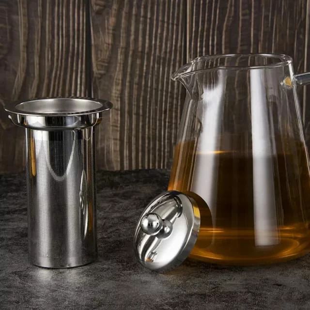 Borosilicate Teapot with Infuser for Perfect Tea Brewing-Orizon Depot