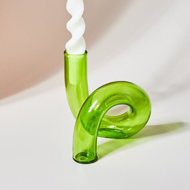 Elegant Glass Vase Candle Holder for Home Decor-Orizon Depot