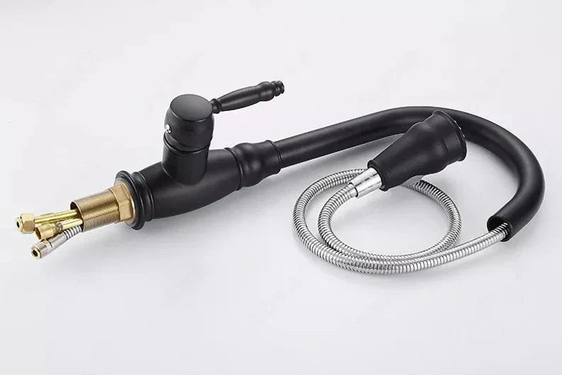 Retractable Kitchen Faucet - Modern Design for Easy Use-Orizon Depot