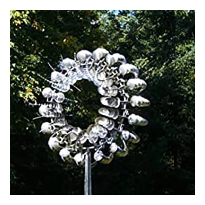 Unique Windmill Kinetic Metal Sculpture - Magical Home Decor-Orizon Depot