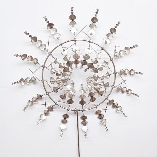 Unique Windmill Kinetic Metal Sculpture - Magical Home Decor-Orizon Depot