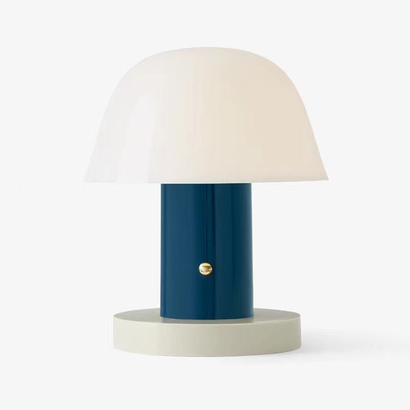 Modern Rechargeable LED Mushroom Table Lamp