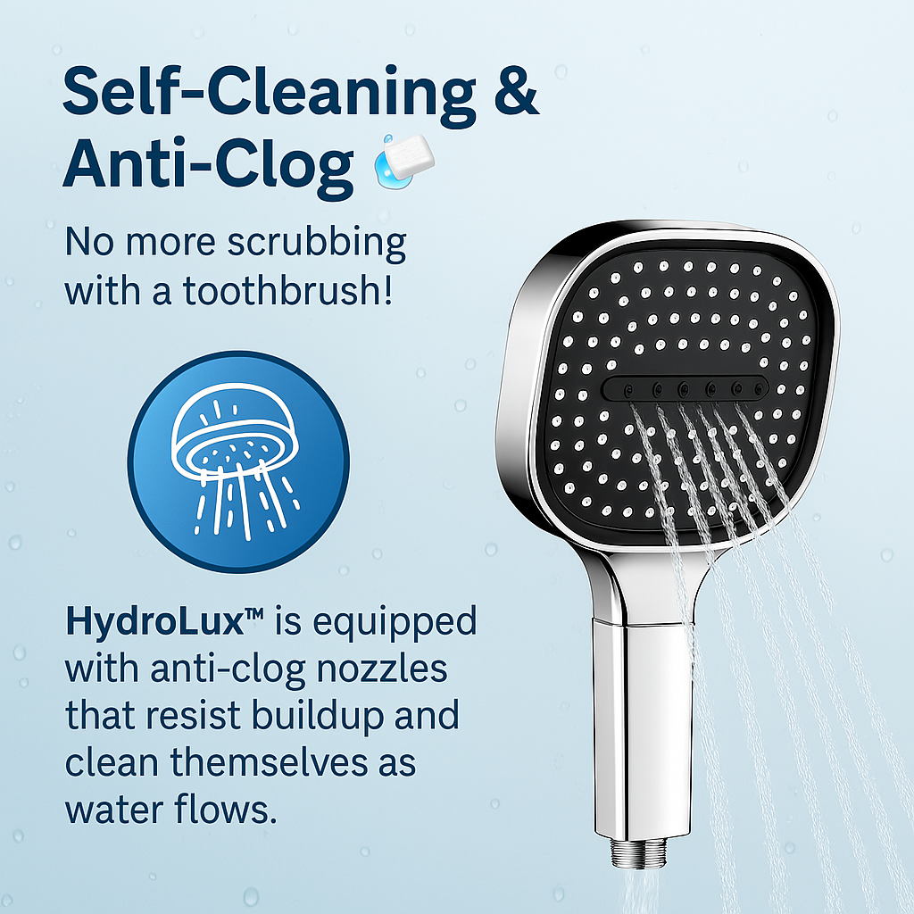 High Pressure Shower Head with Turbo Boost and Filtration System-Orizon Depot
