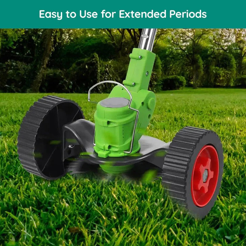 Cordless Electric Grass Trimmer with Powerful Battery Operation