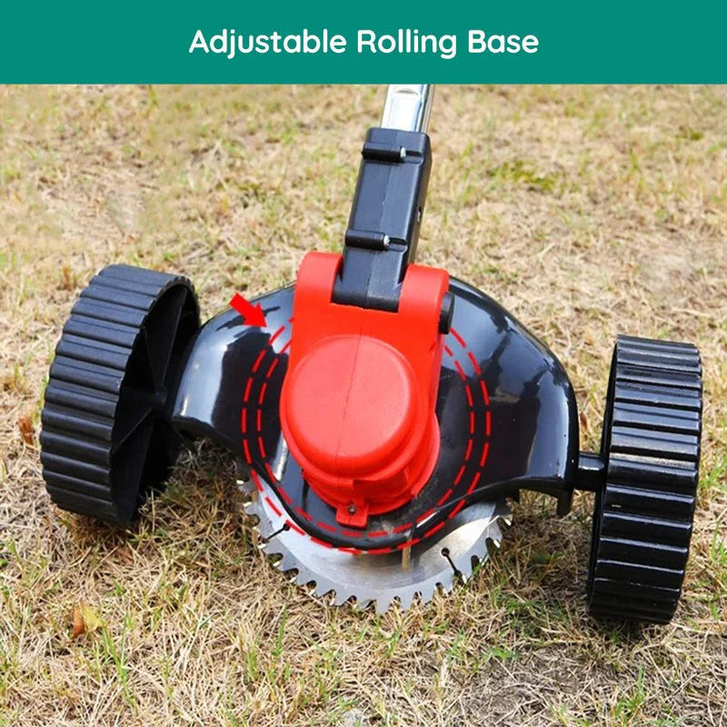 Cordless Electric Grass Trimmer with Powerful Battery Operation