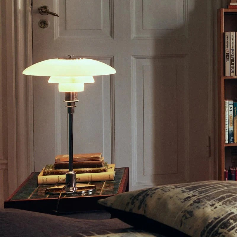 Dimmable Rounded Table Lamp for Soft Ambient Lighting-Orizon Depot