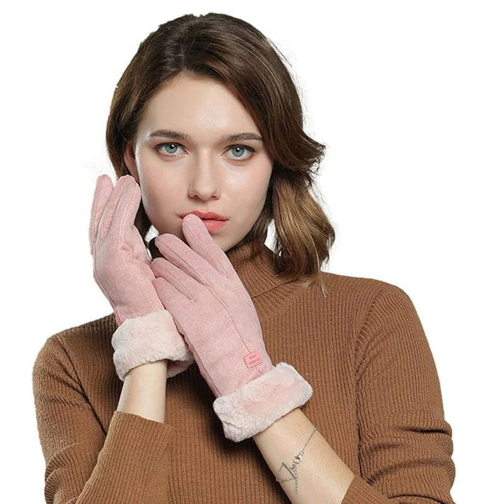 Women's Touchscreen Winter Gloves - Warm and Stylish-Orizon Depot