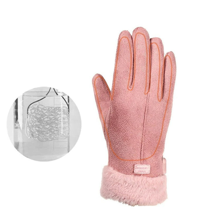 Women's Touchscreen Winter Gloves - Warm and Stylish-Orizon Depot