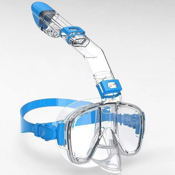 Snorkeling Mask with Anti-Leak Dry Top Technology