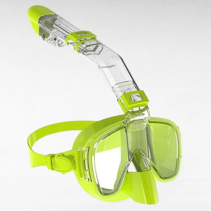 Snorkeling Mask with Anti-Leak Dry Top Technology