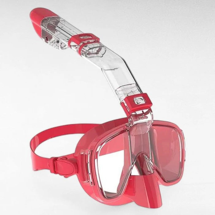 Snorkeling Mask with Anti-Leak Dry Top Technology