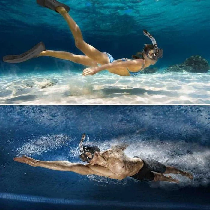 Snorkeling Mask with Anti-Leak Dry Top Technology