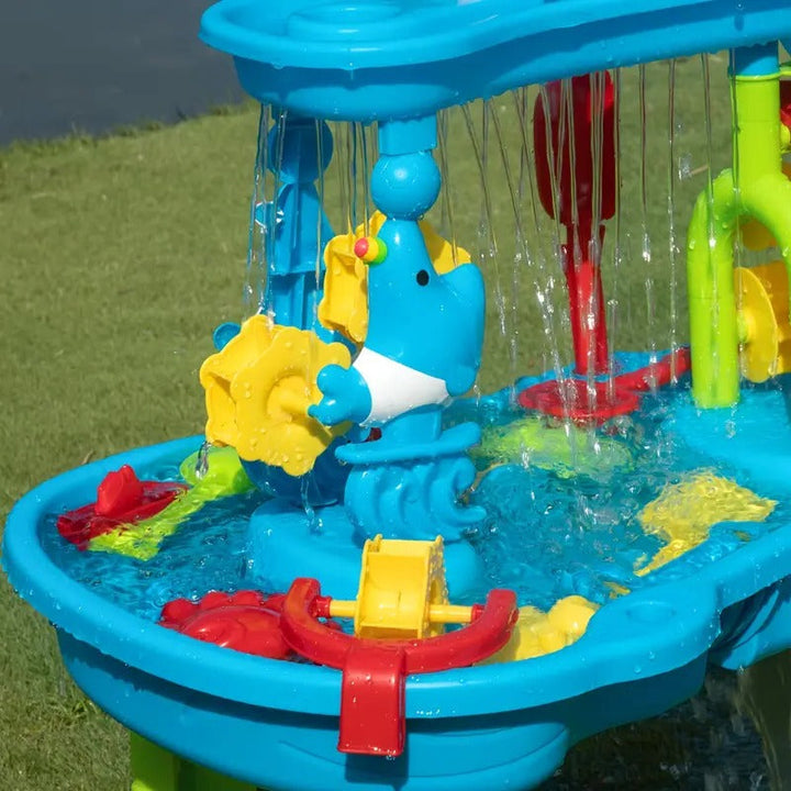 3-in-1 Kids Outdoor Sand and Water Play Table