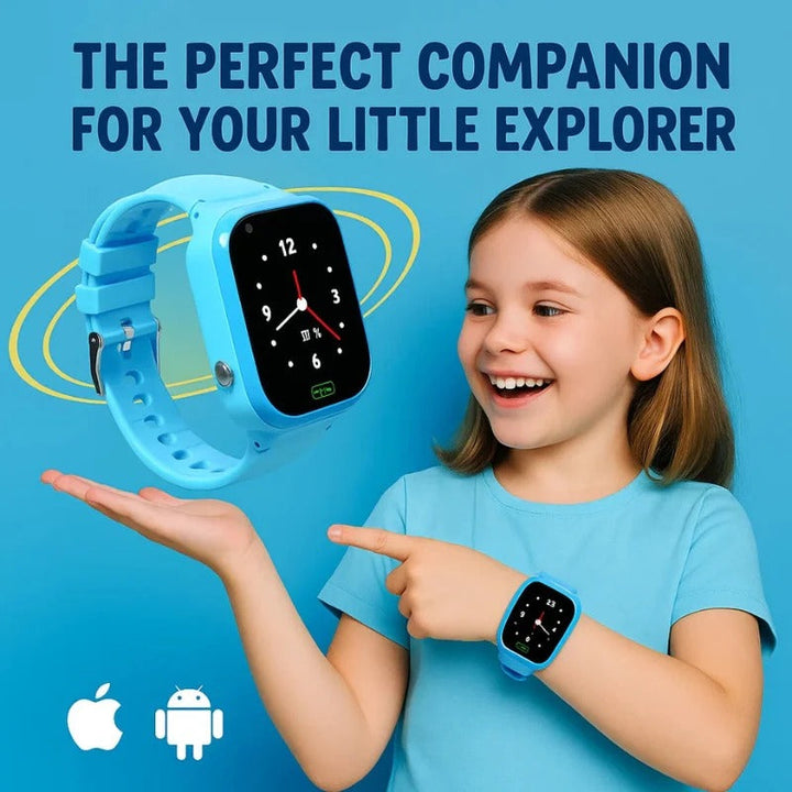 Children's GPS Smart Watch Tracker for Safety and Fun