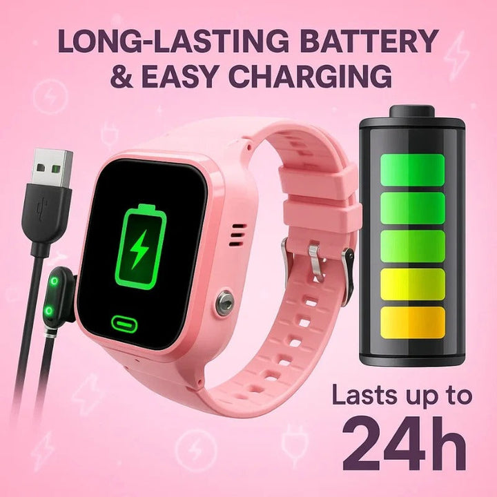 Children's GPS Smart Watch Tracker for Safety and Fun