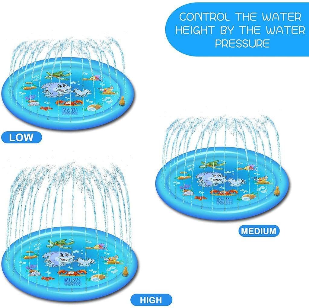 Water Play Sprinkler Splash Pad for Kids Outdoor Fun