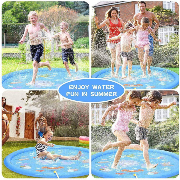 Water Play Sprinkler Splash Pad for Kids Outdoor Fun