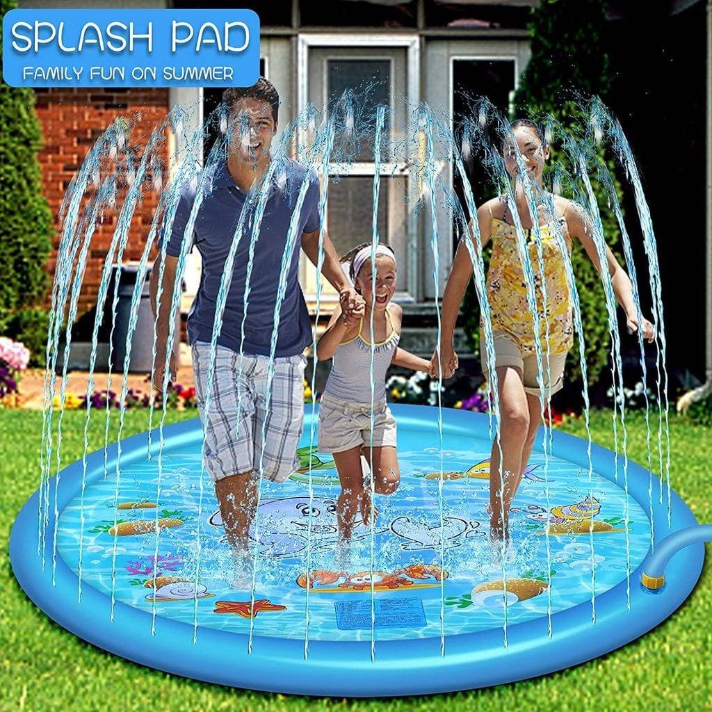 Water Play Sprinkler Splash Pad for Kids Outdoor Fun