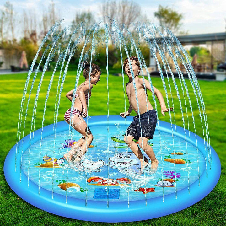 Water Play Sprinkler Splash Pad for Kids Outdoor Fun