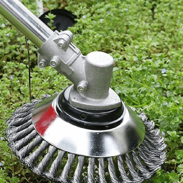Durable Wired Trimmer Blade - Round Edge Grass Trimmer for Weeding
