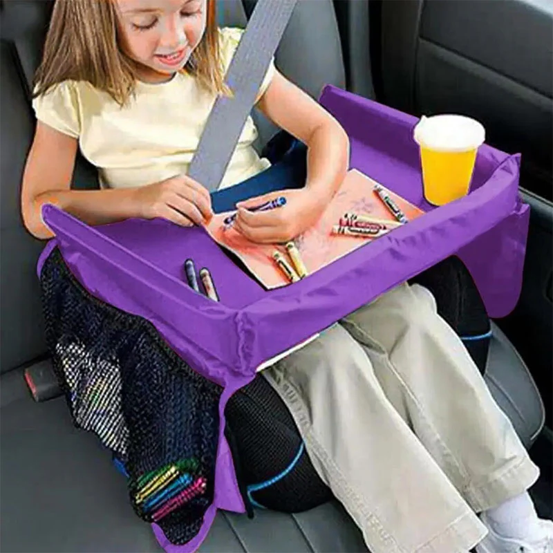Baby Car Seat Activity Tray for Snacks and Play