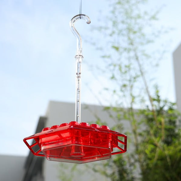Ant-Proof Hummingbird Feeder with Integrated Moat