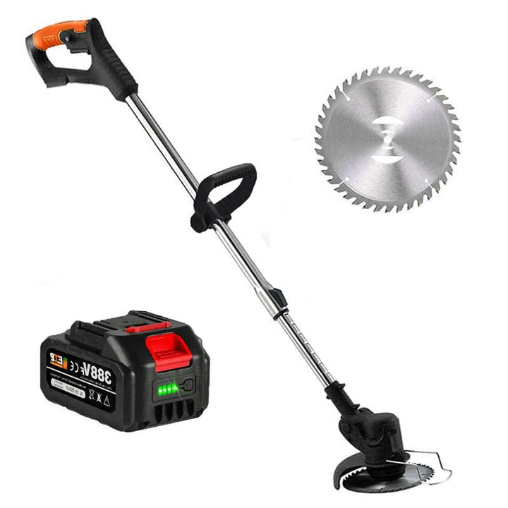 Cordless Electric Grass Trimmer with Powerful Battery Operation