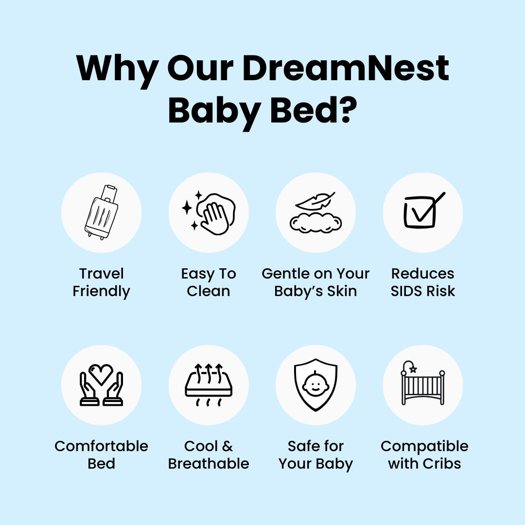 Anti-Reflux Infant Pillow for Comfortable Sleep and Support