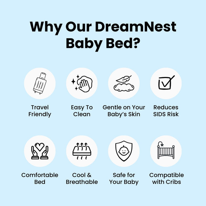 Anti-Reflux Infant Pillow for Comfortable Sleep and Support