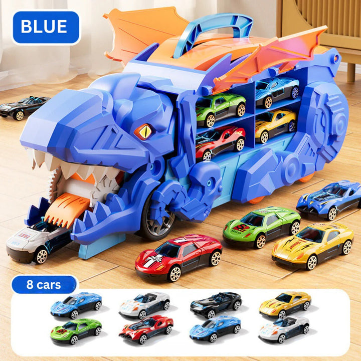 Dinosaur-Themed Toy Truck for Creative Play and Adventure