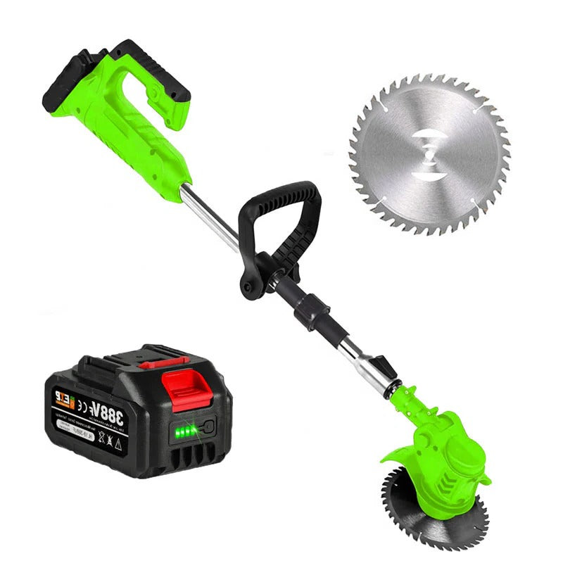 Cordless Electric Grass Trimmer with Powerful Battery Operation