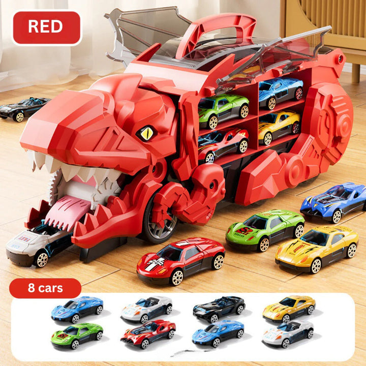Dinosaur-Themed Toy Truck for Creative Play and Adventure