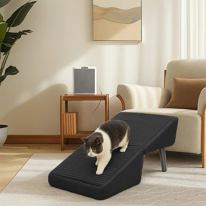 2-in-1 Dog Ramp and Step Stool for Easy Pet Access