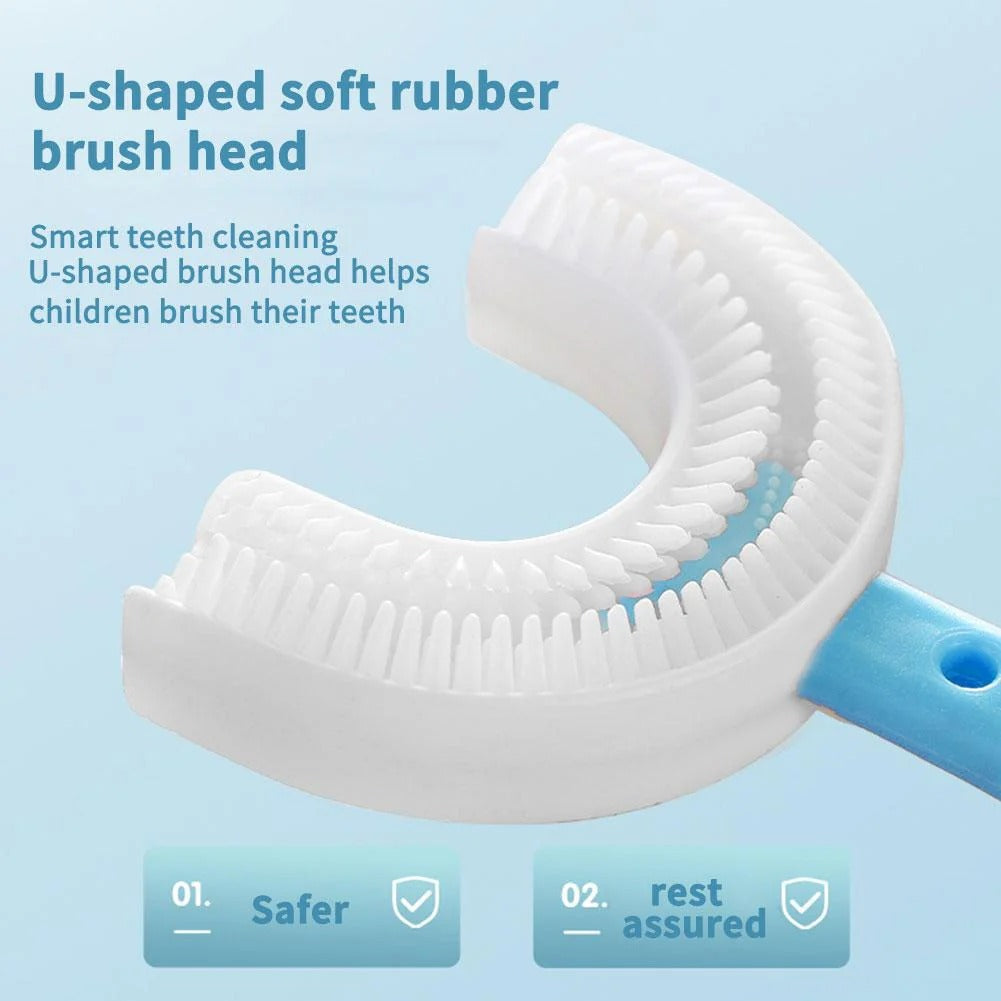 U-Shape Toothbrush for Toddlers - Gentle and Effective Oral Care