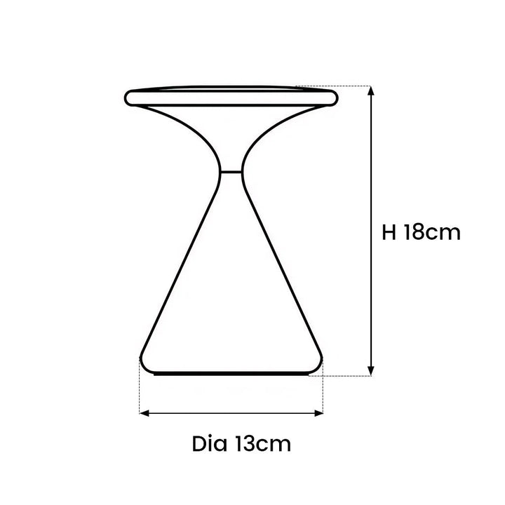 Wireless Hourglass Table Lamp for Modern Home Decor
