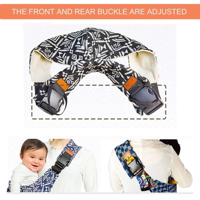 Adjustable Baby Sling for Comfortable Hands-Free Carrying