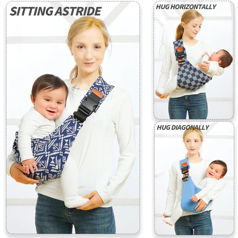 Adjustable Baby Sling for Comfortable Hands-Free Carrying