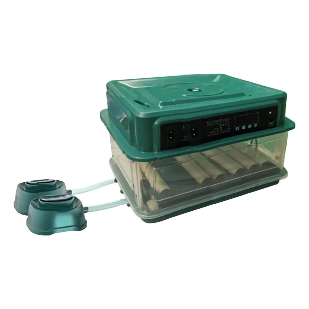 Digital Egg Incubator with Adjustable Tray, EU Plug & Turner for Hatching