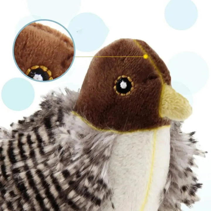 Interactive Sound Bird Toy - Flapping Feather Fun for Indoor Cats