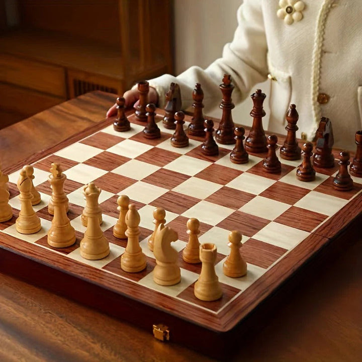 Classic Wooden Chess Set for Strategy and Fun
