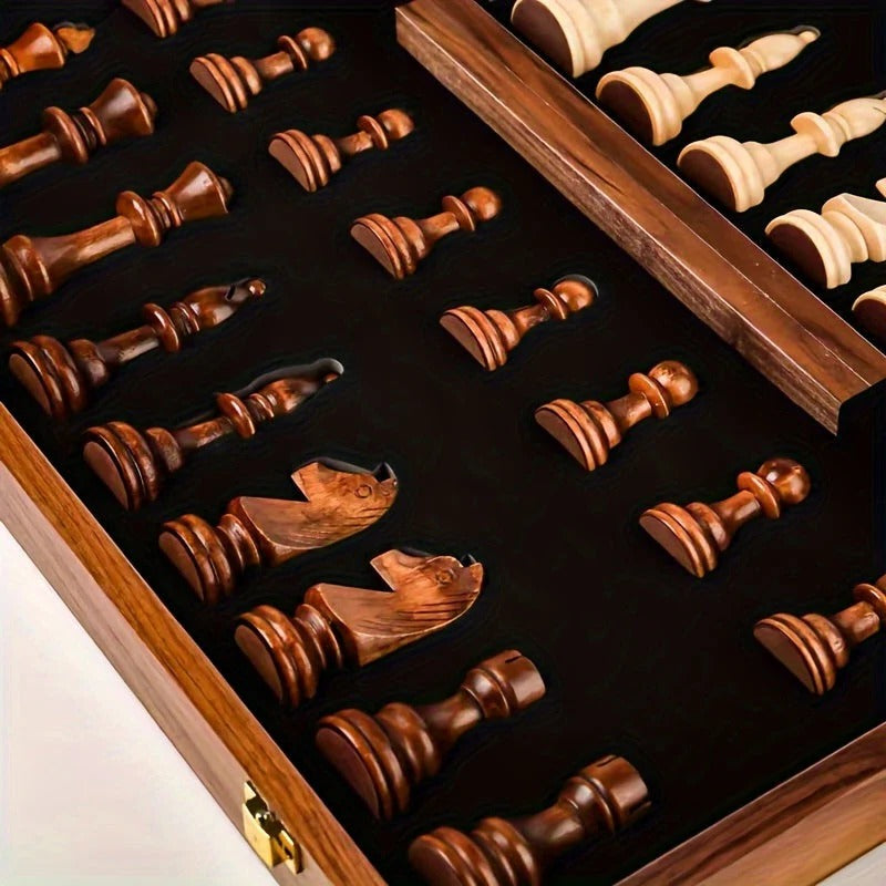 Classic Wooden Chess Set for Strategy and Fun