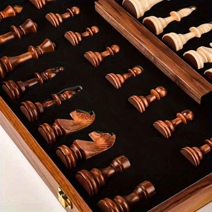 Classic Wooden Chess Set for Strategy and Fun