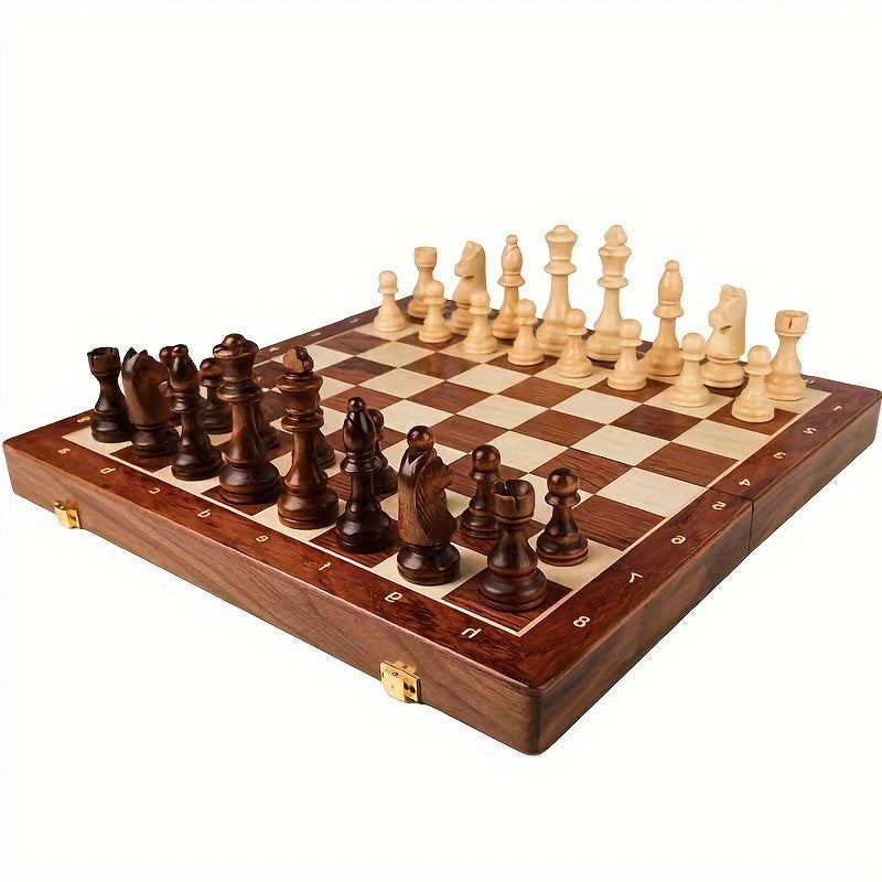 Classic Wooden Chess Set for Strategy and Fun