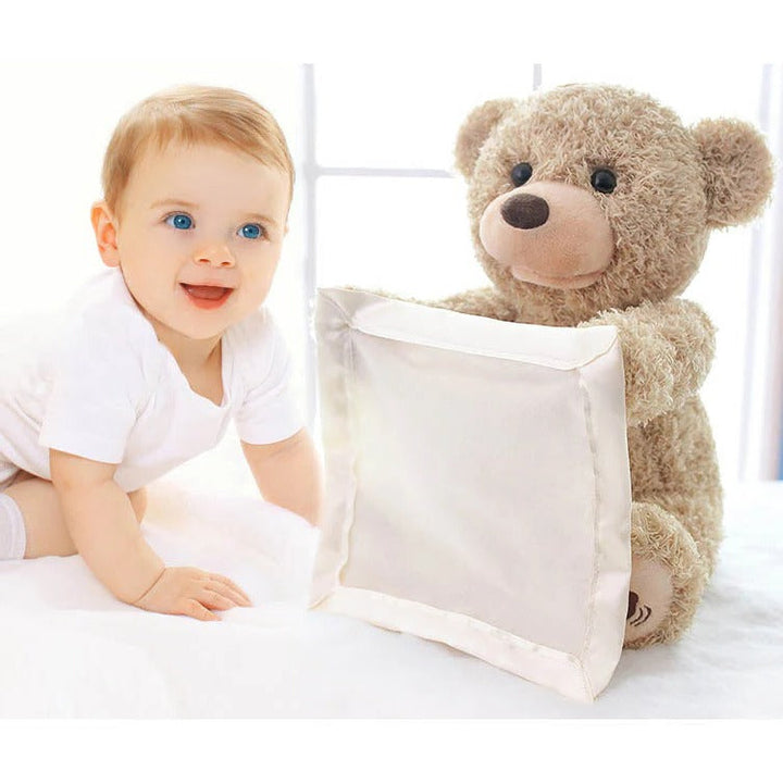 Interactive Plush Toy - Peek-A-Boo Teddy for Fun Playtime